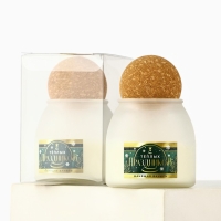 Свеча новогодняя, аромат манящая ваниль , 9 х 6,5 см Свеча новогодняя, аромат манящая ваниль , 9 х 6,5 см