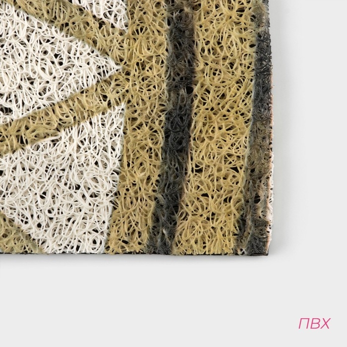 Коврик придверный грязезащитный Доляна &laquo;Архитектор&raquo;, 45&times;75 см, цвет серый