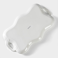 Блюдо фарфоровое для подачи Magistro &laquo;Бланш&raquo;, 37,5&times;22,3&times;3,5 см см, цвет белый