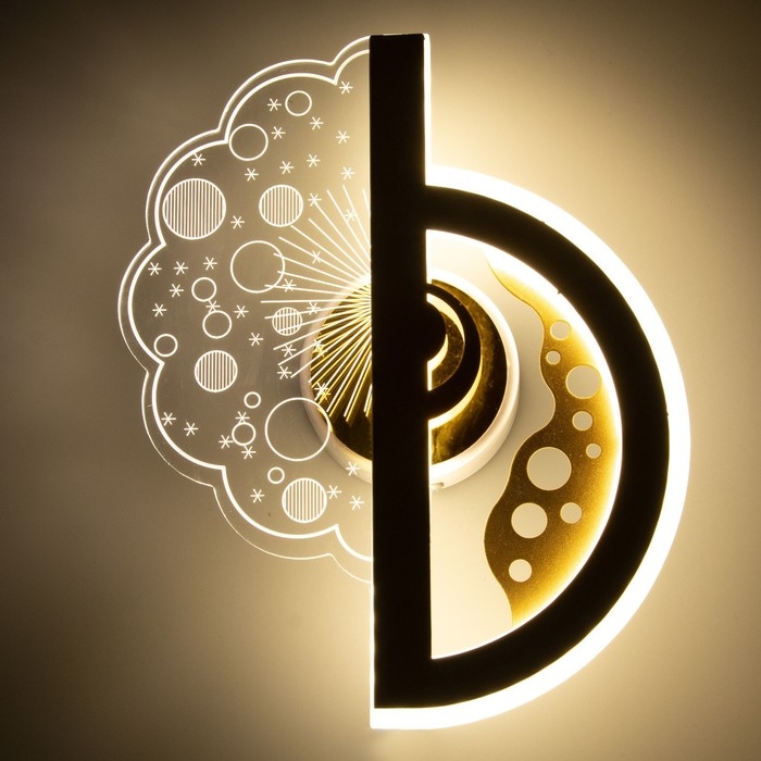 Бра Бра "Селдо 1" LED 20Вт 4000К золото 25х20х3,5 см