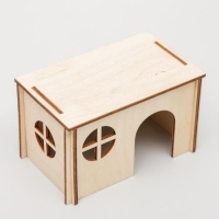 Домик для грызунов малый, 12,5 х 7,5 х 7,5 см Домик для грызунов малый, 12,5 х 7,5 х 7,5 см