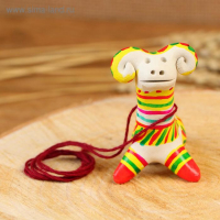 Филимоновская игрушка - свисток «Баран» Филимоновская игрушка - свисток «Баран»