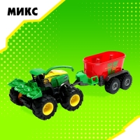Трактор металлический &laquo;Спецтехника&raquo;, инерция, МИКС