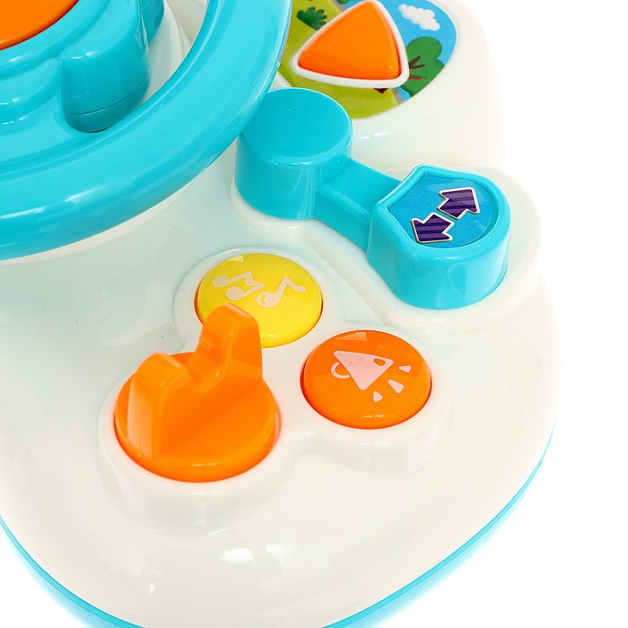 Развивающая игрушка &laquo;Весёлый руль&raquo;, со световыми и звуковыми эффектами, МИКС