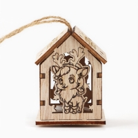 Интерьерное новогоднее украшение «Новый год: Загадай желание», 6 х 4,5 см Интерьерное новогоднее украшение «Новый год: Загадай желание», 6 х 4,5 см