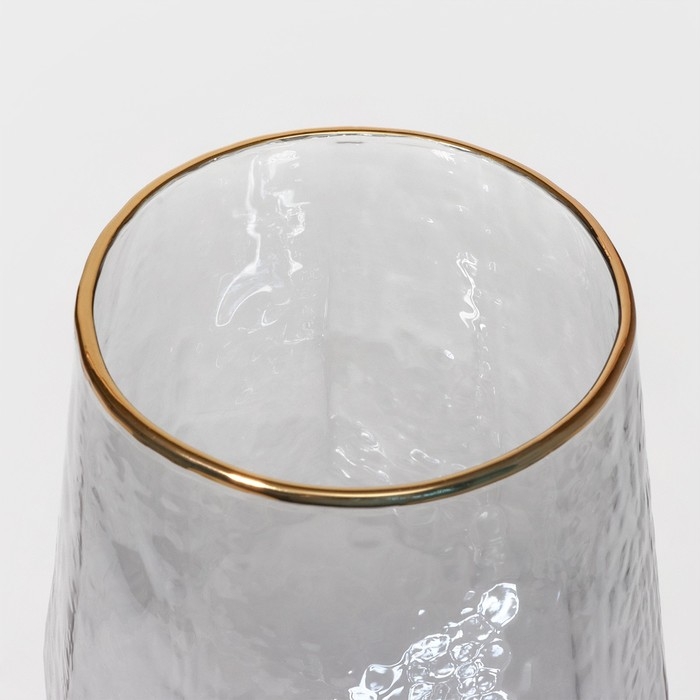 Набор бокалов для вина стеклянный Magistro «Дарио», 500 мл, 10×25 см, 6 шт, цвет графит Набор бокалов для вина стеклянный Magistro «Дарио», 500 мл, 10×25 см, 6 шт, цвет графит