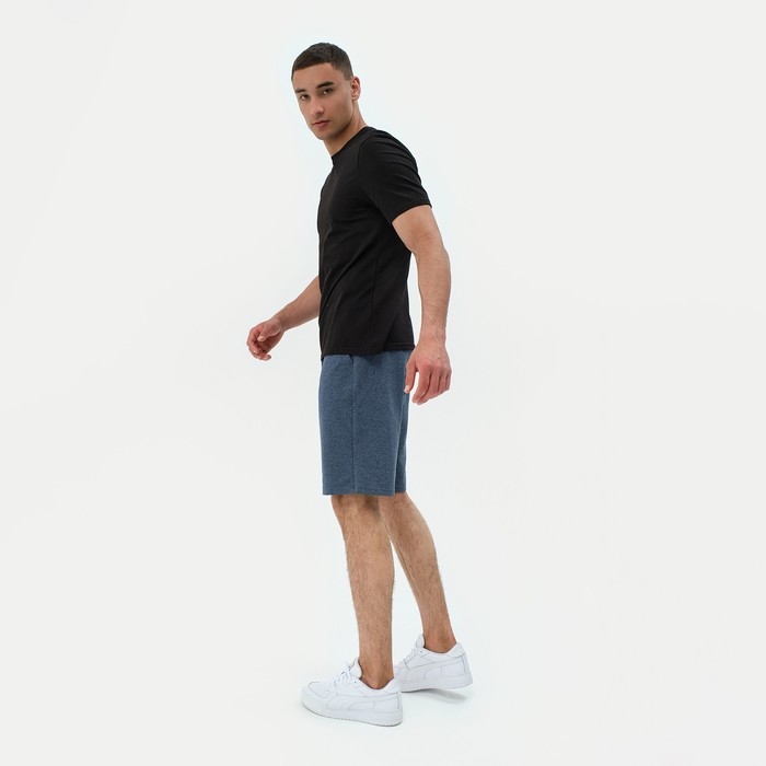 Футболка мужская MINAKU SLIM FIT: цвет чёрный, р-р 50