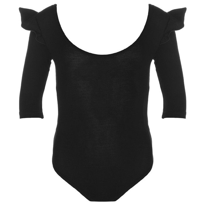 Купальник для гимнастики и танцев Grace Dance, р. 32, цвет чёрный