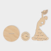 Салфетница деревянная &laquo;Кармен&raquo;, 25&times;13&times;13 см