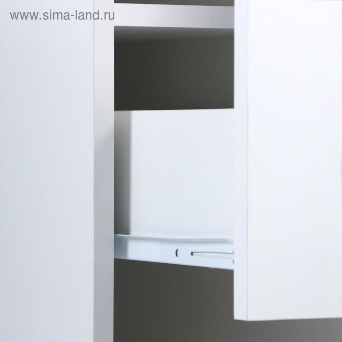 Тумба напольная для ванной комнаты "Вега 2005" белая, 48 х 23 х 161 см