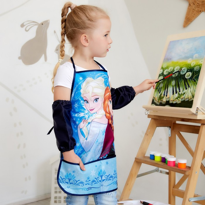 Фартук с нарукавниками детский &laquo;Холодное сердце&raquo;, 49х39 см