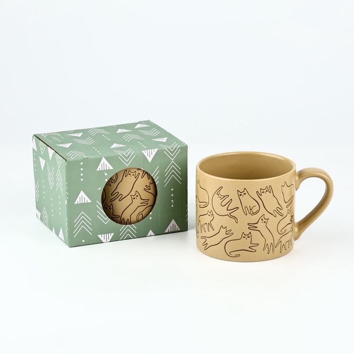 Кружка керамическая &laquo;Котики&raquo;, 320 мл