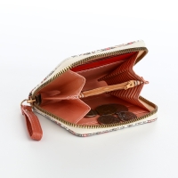 Кошелёк женский на молнии, цвет белый Кошелёк женский на молнии, цвет белый