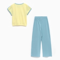 Комплект для девочки, цвет жёлтый/мятный, рост 170 см Комплект для девочки, цвет жёлтый/мятный, рост 170 см