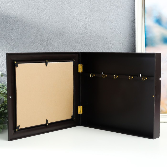 Ключница "Карта 4" Венге  26,5х31,5х4,5 см МИКС