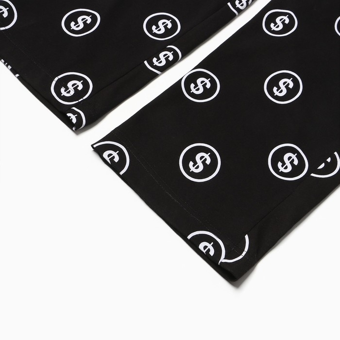 Пижама мужская KAFTAN Пижама мужская KAFTAN "Bubbling" размер 52, черный