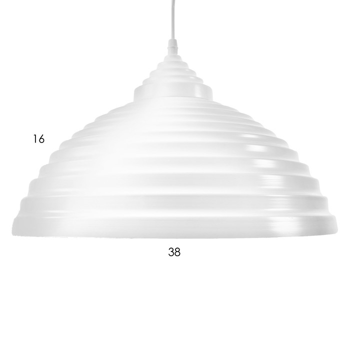 Светильник BayerLux Светильник BayerLux "Купол" 1x40Вт E27 бело-золотой 40х40х22-122 см