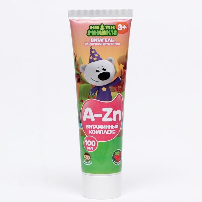 Витаминный комплекс для детей «Ми-Ми-Мишки ВитаГель» со вкусом клубники, витамины А, В1, В2, В6, С, D3, Е, микро- и макроэлементы, 100 мл Витаминный комплекс для детей «Ми-Ми-Мишки ВитаГель» со вкусом клубники, витамины А, В1, В2, В6, С, D3, Е, микро- и макроэлементы, 100 мл