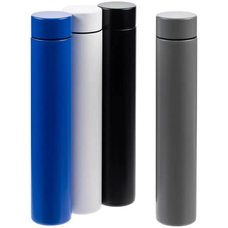 Термобутылка Metropolis, серая Термобутылка Metropolis, серая