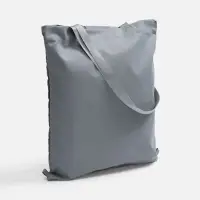 Шопер B3, серый с серыми ручками