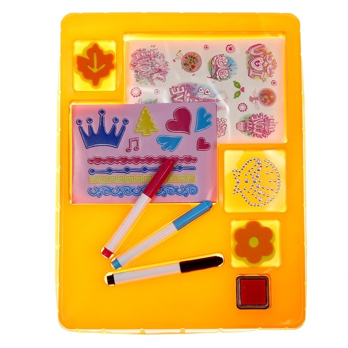 Набор для творчества: татуировки своими руками и раскраска - наклейки &laquo;Юная принцесса&raquo;