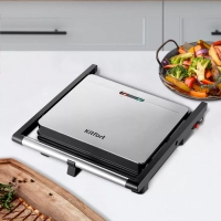 Электрогриль КТ-3661 двусторонний гриль электрический 2000Вт