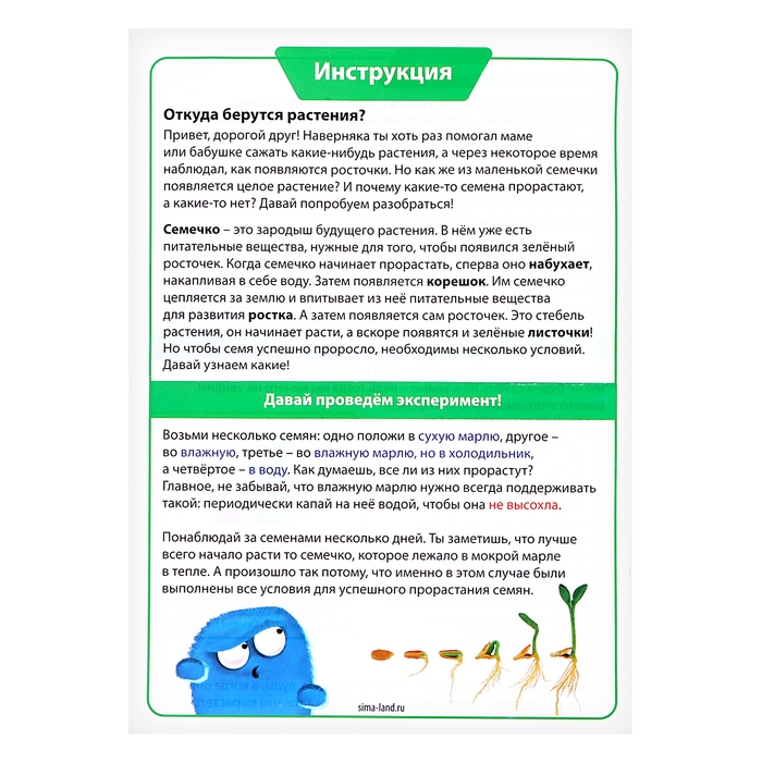 Набор для опытов &laquo;Экоферма&raquo;, своими руками