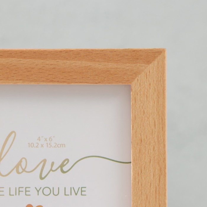 Фоторамка дерево на 1 фото 10х15 см Фоторамка дерево на 1 фото 10х15 см "Бьерг" 11,5х6х17,5 см