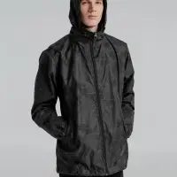 Ветровка светоотражающая Finvind темно-серая, размер XXS