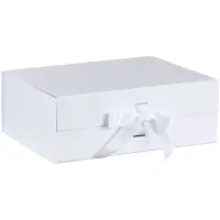 Коробка складная Rusetti, L, белая Коробка складная Rusetti, L, белая
