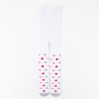 Колготки детские KAFTAN &laquo;Звёзды&raquo; 104-110 см, цвет белый