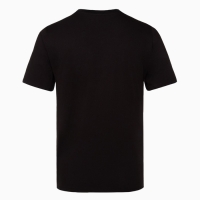 Футболка мужская новогодняя &laquo;Спортивный дед мороз&raquo;, цвет чёрный, размер 58