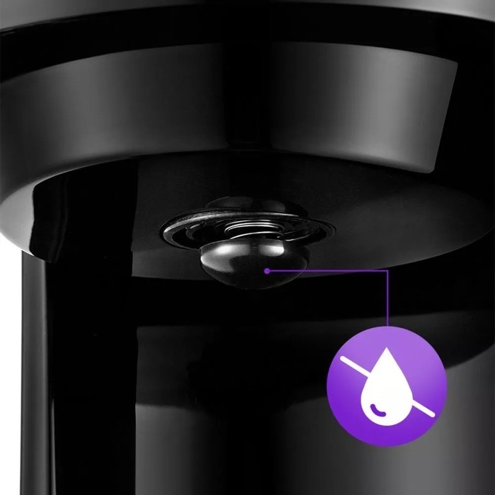 Кофеварка Kitfort KT-7297, капельная, 900 Вт, 1.5 л, серебристо-чёрная Кофеварка Kitfort KT-7297, капельная, 900 Вт, 1.5 л, серебристо-чёрная