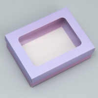 Коробка подарочная, упаковка, &laquo;Лаванда&raquo; 16.5 х 12.5 х 5 см