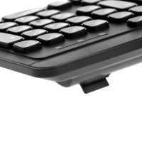 Клавиатура Sima-Land SL-02, мембранная, островная, 101 клавиш, USB, 1.5 м, черная