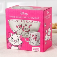 Набор детской посуды, 2 предмета: салатник, кружка "Кошечка Мари", Коты Аристократы Набор детской посуды, 2 предмета: салатник, кружка "Кошечка Мари", Коты Аристократы