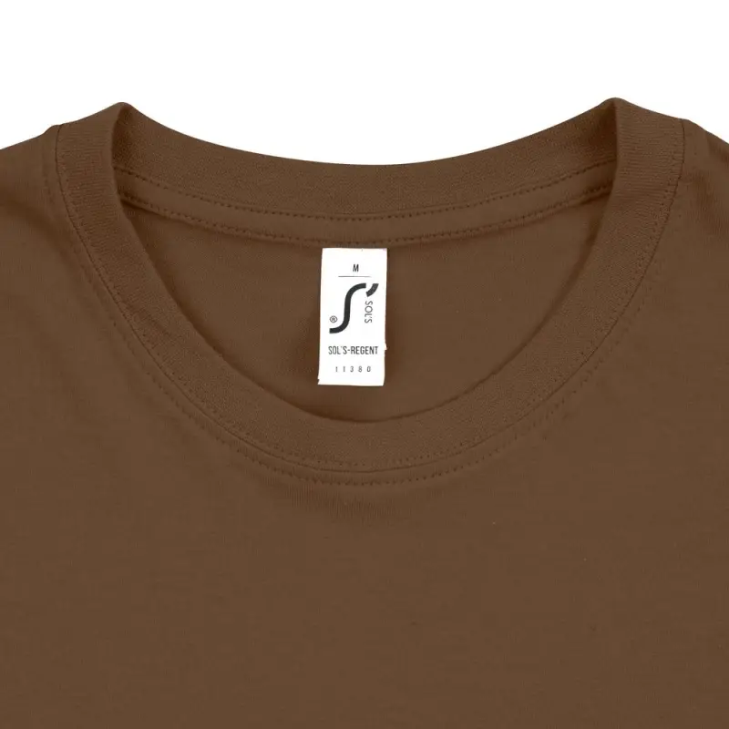 Футболка Regent 150 коричневая, размер S