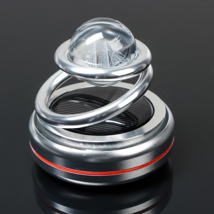 Аксессуар на панель, гравитационные кольца, вращается от солнца, корабль, серебро Аксессуар на панель, гравитационные кольца, вращается от солнца, корабль, серебро