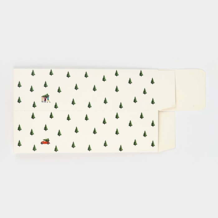 Коробка подарочная новогодняя складная &laquo;С Новым годом! &raquo;, 9.5 х 32.5 х 9.5 см, Новый год