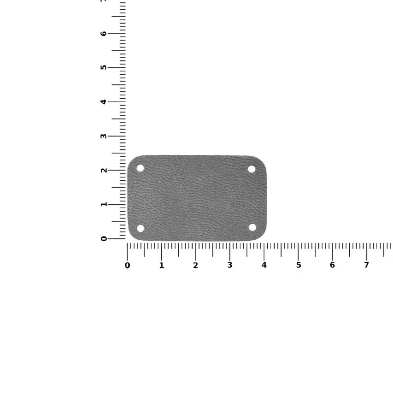 Лейбл Latte, S, серый Лейбл Latte, S, серый