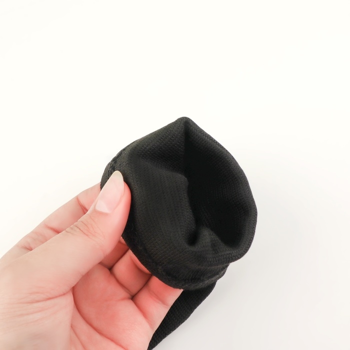 Бандаж на голеностоп, 10 × 5 см, цвет чёрный Бандаж на голеностоп, 10 × 5 см, цвет чёрный