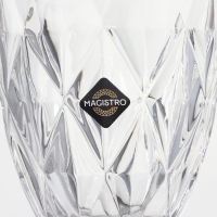 Набор бокалов для вина стеклянный &laquo;Круиз&raquo;, 270 мл, 8&times;15,5 см, 6 шт