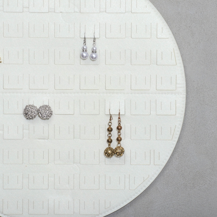 Органайзер для хранений настенный &laquo;Круг&raquo;, d=39,5 см, цвет бежевый