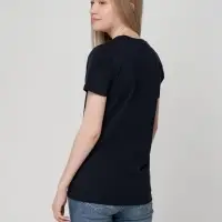 Футболка женская T-bolka Lady темно-синяя, размер XL