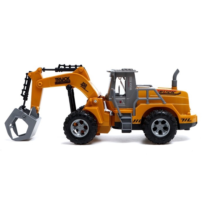 Экскаватор «Фермер», радиоуправляемый, работает от батареек, цвет оранжевый Экскаватор «Фермер», радиоуправляемый, работает от батареек, цвет оранжевый