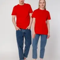 Футболка унисекс T-Bolka 160, красная, размер 6XL