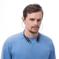 Bluetooth наушники stereoBand, ver.2, черные Bluetooth наушники stereoBand, ver.2, черные