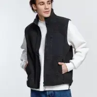 Жилет унисекс Fury BW, темно-серый (графит), размер S