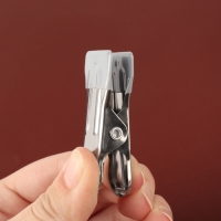 Зажимы для кожевника с насадкой, 5,5 &times; 2,3 см, металл, цвет разноцветный