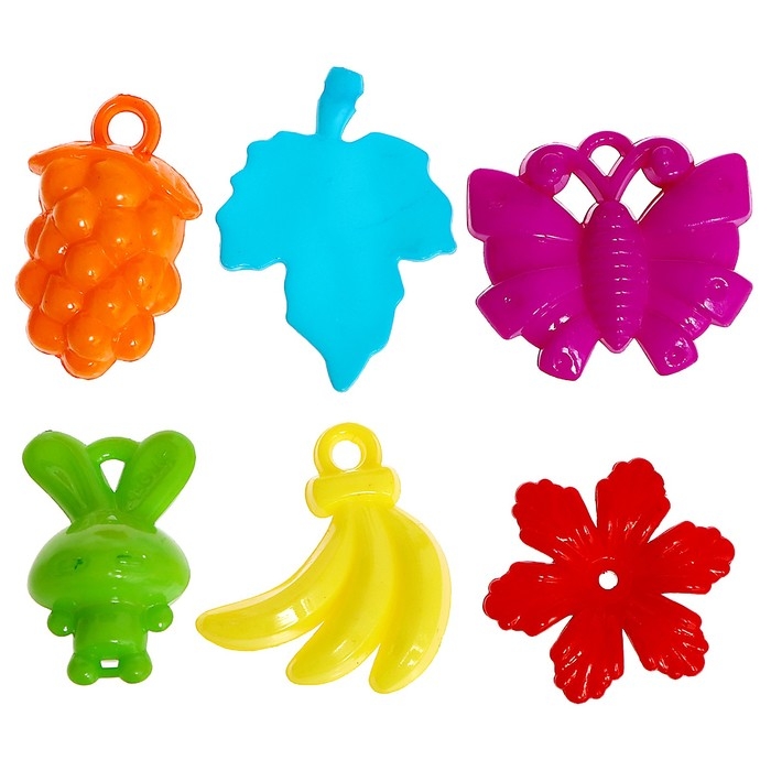 Сортер &laquo;Ромашка&raquo;с пинцетом, разноцветные фигурки, по методике Монтессори